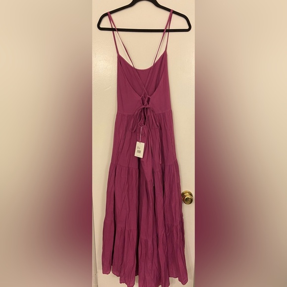 NWT Xirena Owyn Dress Purple Wine Size Large - Picture 4 of 9